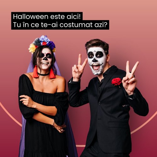 🎃👻 Boohohooo! Astăzi este ziua cea mare! Tu ce costum ai ales pentru Halloween? 👻🎃

Noaptea înfricoșătoare a sosit!...